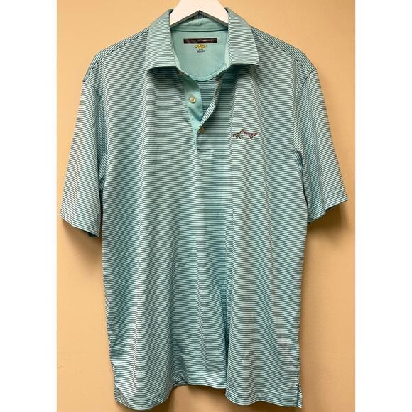 Greg Norman Men's Blue Short Sleeve Play Dry Polo Shirts Bundle of Two Size XL - Picture 3 of 16